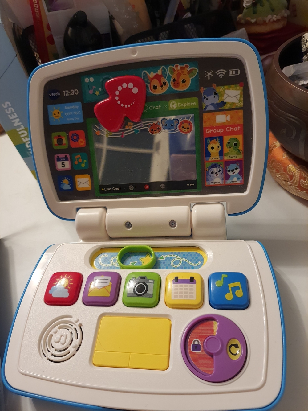 VTECH_Blue Kids Learning Laptop Toy - Interactive Educational Tablet